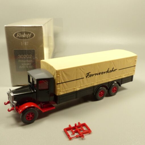 Roskopf 1:87 30202 Mercedes N 56 Pritschenwagen Fernverkehr in OVP EX5976