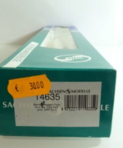 Sachsenmodelle H0 14635 Leerverpackung Bahnpostwagen siehe Foto CK9128