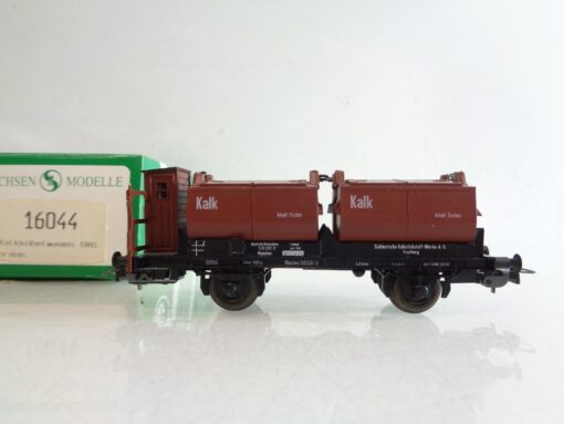 Sachsenmodelle H0 16044 Kalkkübelwagen der DRG in OVP BH672 – Bild 3