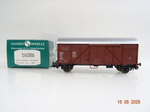 Sachsenmodelle H0 16086 gedeckter Güterwagen der DB in OVP PR7687