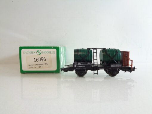 Sachsenmodelle H0 16096 Weinfaßwagen der MAV in OVP BH671