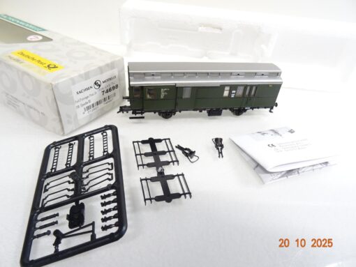 Sachsenmodelle H0 74698 Pack/Postwagen der DB in OVP RR4237