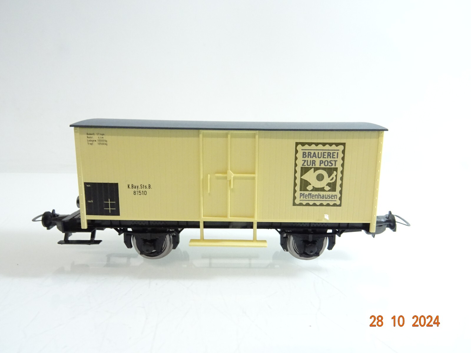 Sachsenmodelle H0 78353 Kühlwagen Deutsche Post in OVP PR3524 – Bild 3