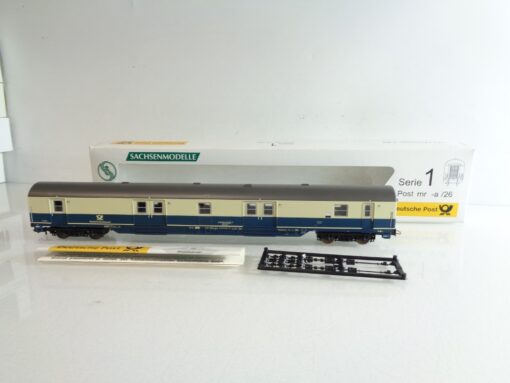 Sachsenmodelle H0 Post mr-a/26Bahnpostwagen der DBP in OVP BH516