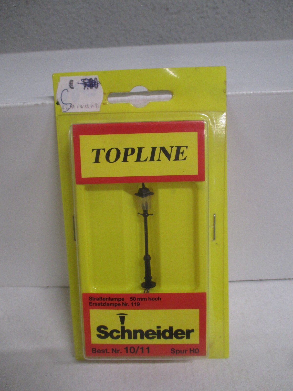 Schneider H0 10/11 Straßenlampe, 50 mm hoch m.OVP WZ6090