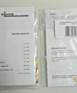 Schneider Signalbausatz H0 211192 Gleissperrsignal siehe Foto in OVP CK1762 o.