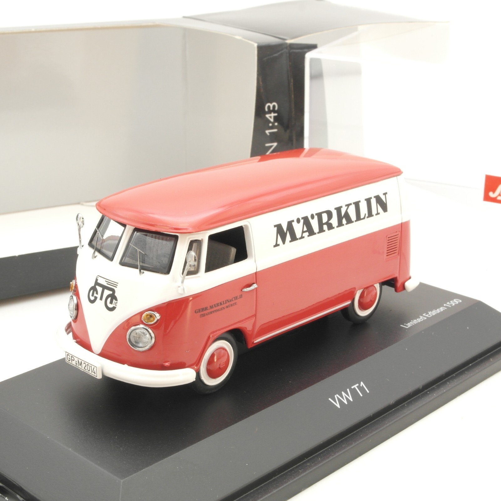 Schuco 1:43 45 036 9100 VW T1 Kastenwagen Märklin neuwertig in OVP RG8550