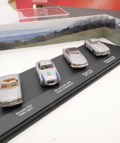 Schuco 1:72 Set 4 verschiedene Mercedes Benz SL Modelle in OVP RI1006