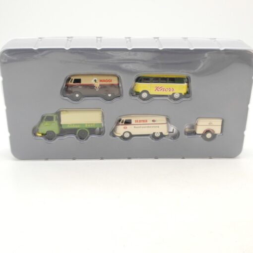 Schuco 1:87 45 265 5400 MHI Set Starke Marken neuwertig in OVP RG8543 – Bild 3