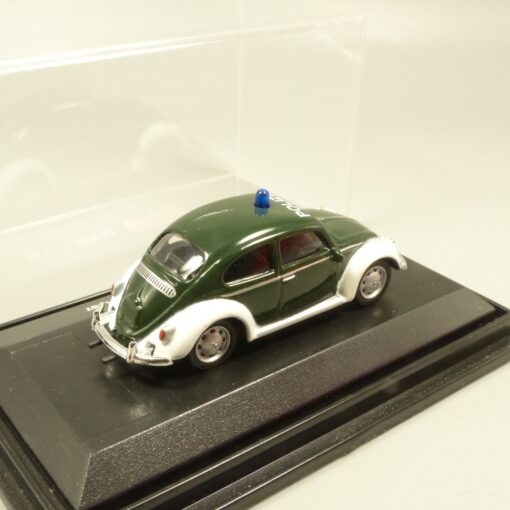 Schuco 1:87 452582600 VW Käfer Polizei in PC-Box EX5844 – Bild 3