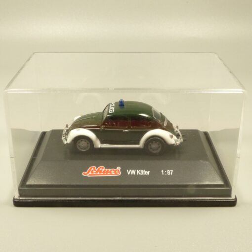 Schuco 1:87 452582600 VW Käfer Polizei in PC-Box EX5844 – Bild 4