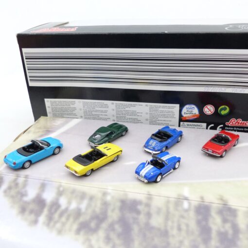 Schuco 1:87 9655 Sportwagen im 6er-Set Cabrios + Coupe´s in OVP EX7049 – Bild 3