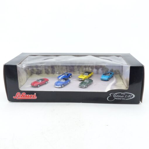 Schuco 1:87 9655 Sportwagen im 6er-Set Cabrios + Coupe´s in OVP EX7049 – Bild 4