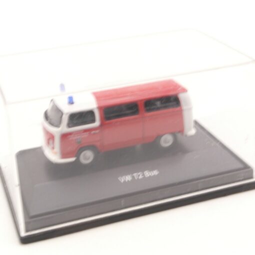 Schuco 1:87 VW T2 Bus Feuerwehr in PC Box RI1024 – Bild 3