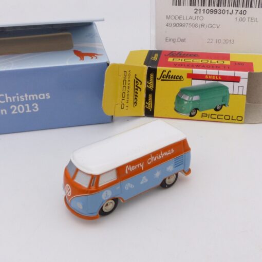 Schuco 1:90 Sondermodell Volkswagen T1 Bus Merry Christmas in OVP EX4849