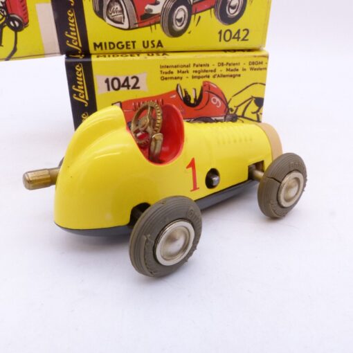 Schuco Nr.: 1042 Micro Racer gelb - Midget USA, in OVP EB8752 – Bild 3