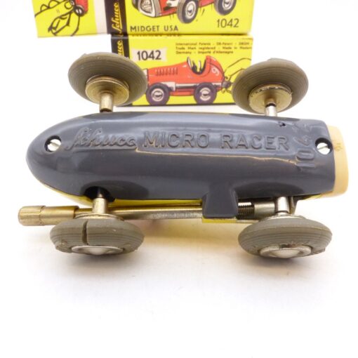 Schuco Nr.: 1042 Micro Racer gelb - Midget USA, in OVP EB8752 – Bild 4