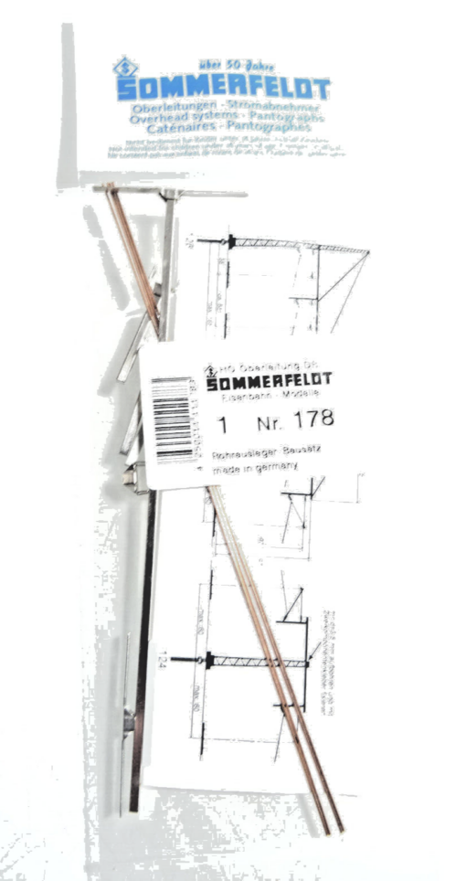 Sommerfeldt H0 178 Rohrausleger Bausatz in OVP CK189