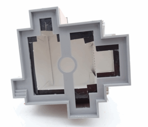 Spur H0 Wohnhaus ca. 11 x 11 cm aus Anlagerückbau, siehe Foto RR371 o. – Bild 6