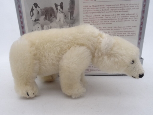 Steiff 0090/11 Polarbär Replika 1909 limitiert in OVP OR8136