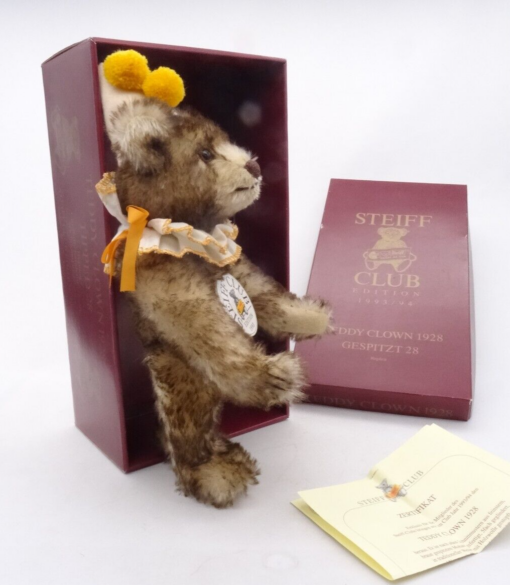 Steiff Teddy Clown 1928 420023 28cm Steiff Club Edition 1993/94 in OVP OR8133 – Bild 4