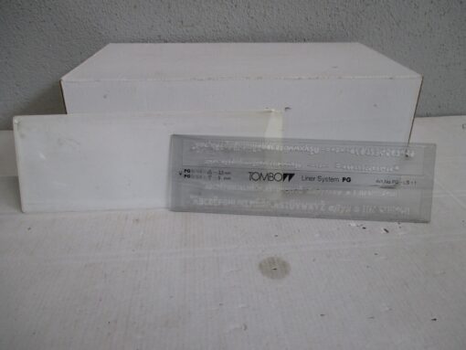 TOMBO Liner System PG Art.No. PG -LS - 1 Bustaben-Schablone m.OVP WZ9632