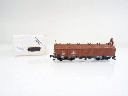 Technomodell H0e 4409 Hochbordwagen mit Klappdeckel der DR in OVP PR152 – Bild 3