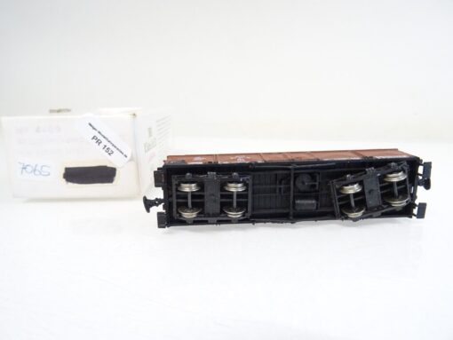 Technomodell H0e 4409 Hochbordwagen mit Klappdeckel der DR in OVP PR152 – Bild 4