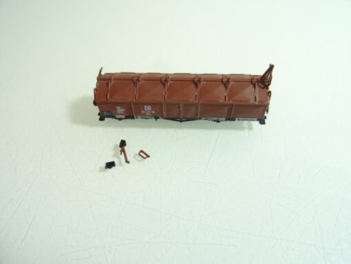 Technomodell H0e 4409 Hochbordwagen mit Klappdeckel der DR in OVP PR152 – Bild 7