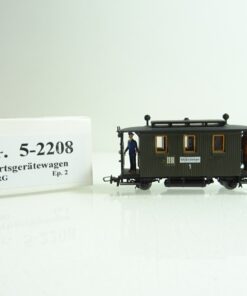 Technomodell H0e 5-2208 Personenwagen mit Oberlicht der DR in OVP PR155