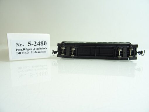 Technomodell H0e 5-2480 Personenwagen der DR in OVP PR153 – Bild 4