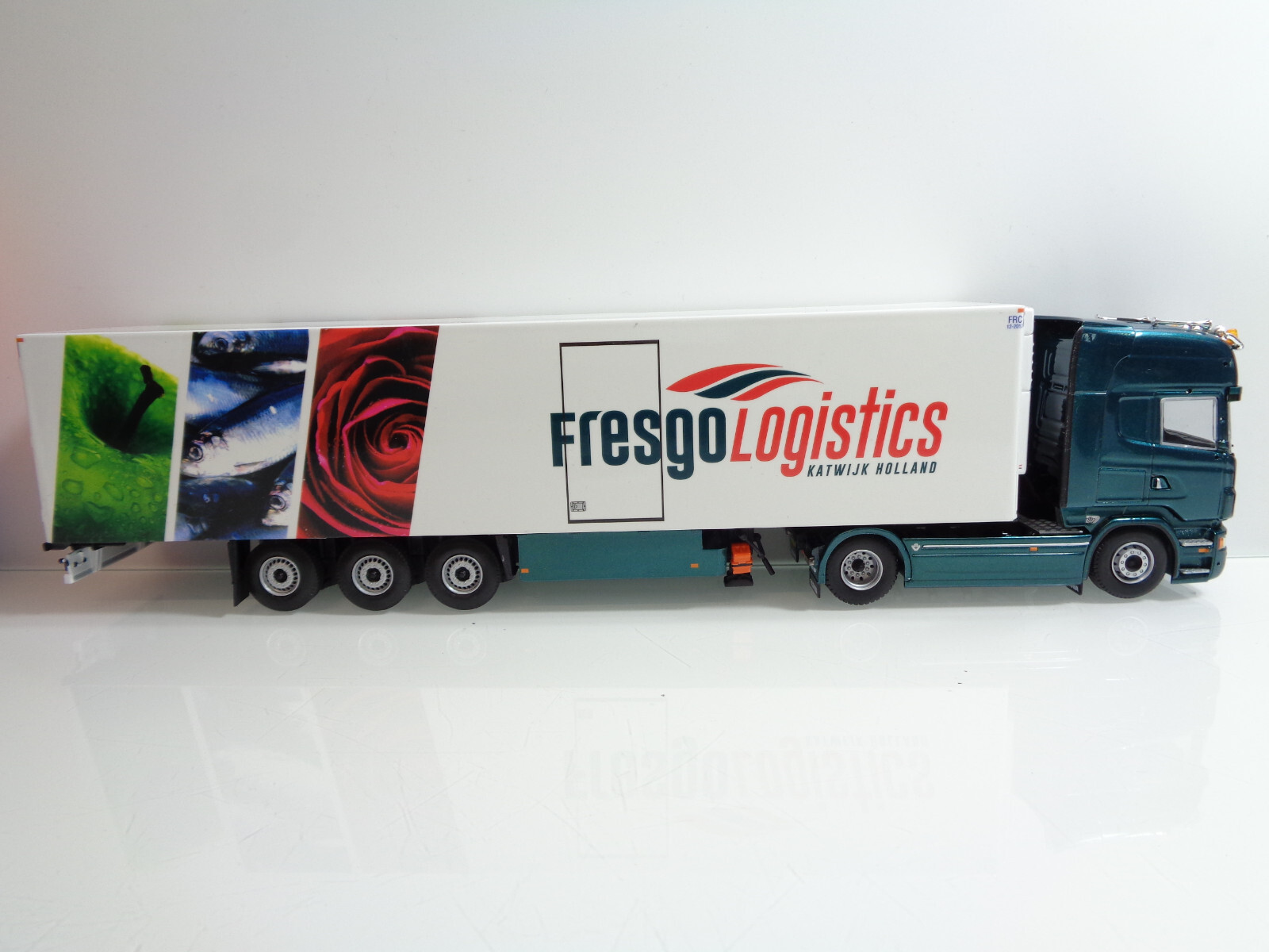 Tekno 1:50 65609 LKW Scania R Topline Fresgo Logistics in OVP JD3774 – Bild 3