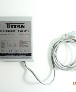Titan 217 Netzgerät 230V  50Hz 80VA siehe Foto CK6627 o.