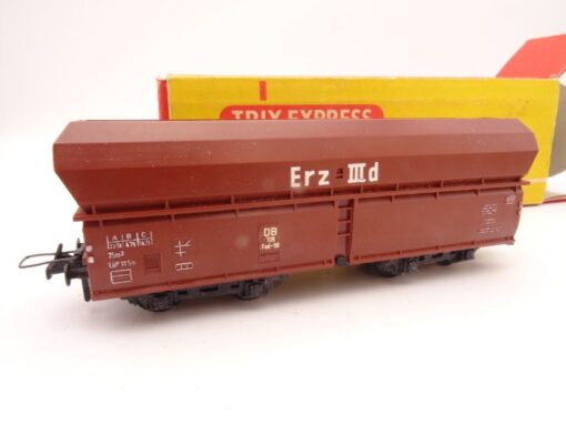 Trix Express H0 487 Schüttgutwagen ERZ IIId der DB in OVP QR370 – Bild 3