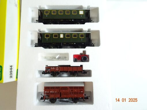 Trix H0 23944 Nebenwagen Set mit Traktor in OVP PR5306 – Bild 3