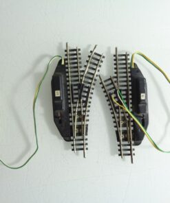 Trix Spur N 4961 Weichenpaar mit Antrieb siehe Foto PK1782 o.