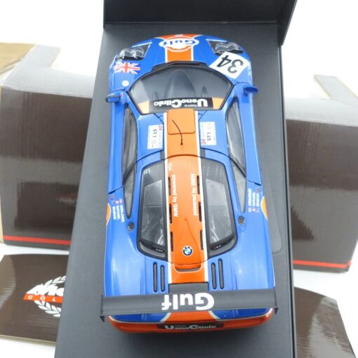 UT Models 1:18 39621 McLaren F1 GTR Gulf Racowen 1986 #34 in OVP EX5724 – Bild 6