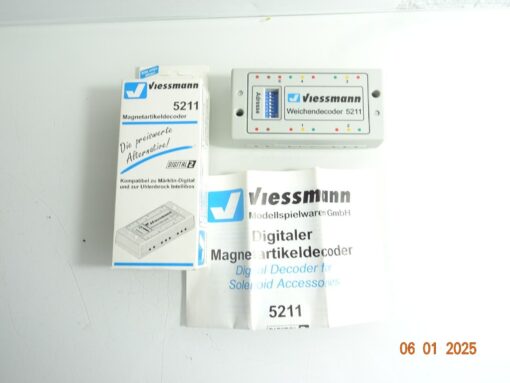 Viessmann 5211 Magnetartikeldecoder neuwertig in OVP CK5158