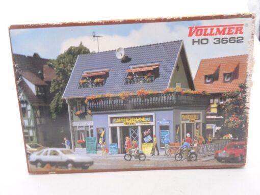 Vollmer H0 3662 Bausatz Reisebüro neuwertig in OVP QR4368