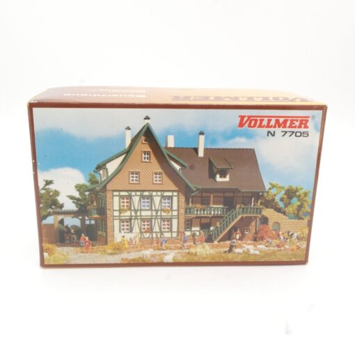 Vollmer N 7705 Bausatz Bauernhaus neuwertig in OVP QR4151