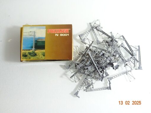 Vollmer N 8001 Oberleitungsmasten ca. 40Stück siehe Foto in OVP CK5960