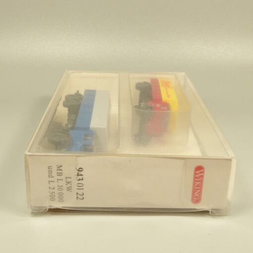 Wiking 1:160 N 9430122 LKW MB L 10.000 und L 2.500 Pritsche/Plane in OVP EX6138 – Bild 3