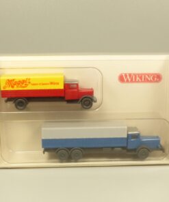 Wiking 1:160 N 9430122 LKW MB L 10.000 und L 2.500 Pritsche/Plane in OVP EX6138