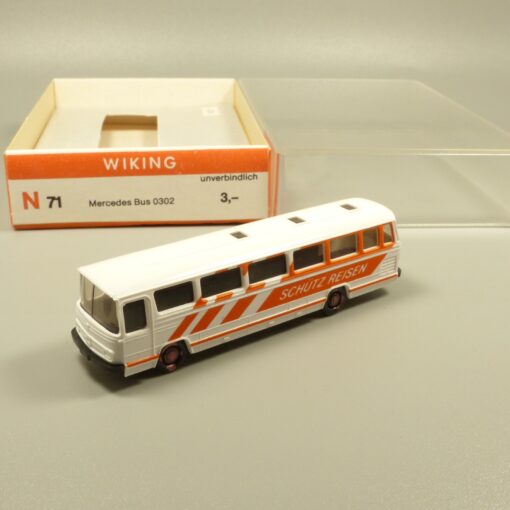 Wiking 1:160 Spur N Mercedes O302 Reisebus Schütz Reisen in EVP EX6124 – Bild 3