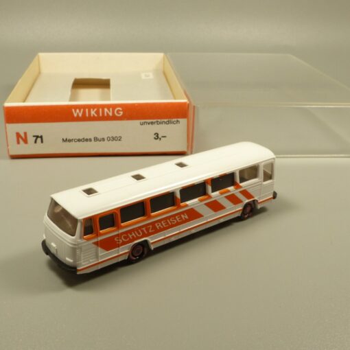 Wiking 1:160 Spur N Mercedes O302 Reisebus Schütz Reisen in EVP EX6124 – Bild 4