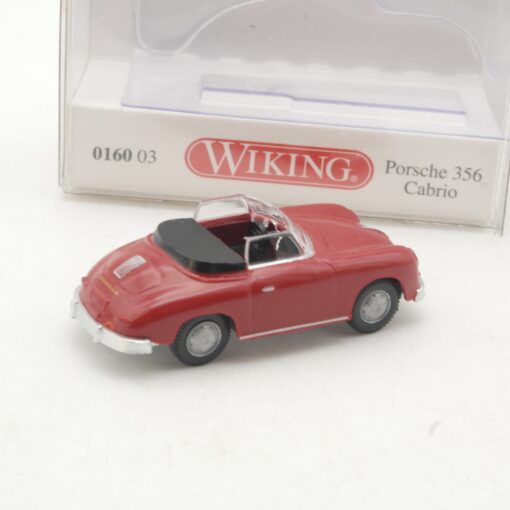Wiking 1:87 016003 Porsche 356 Cabriolet in OVP RR3202 – Bild 3