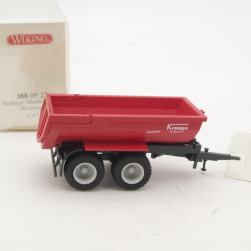 Wiking 1:87 0388 05 27 Halfpipe-Muldenkipper Krampe in OVP RR3170 – Bild 3