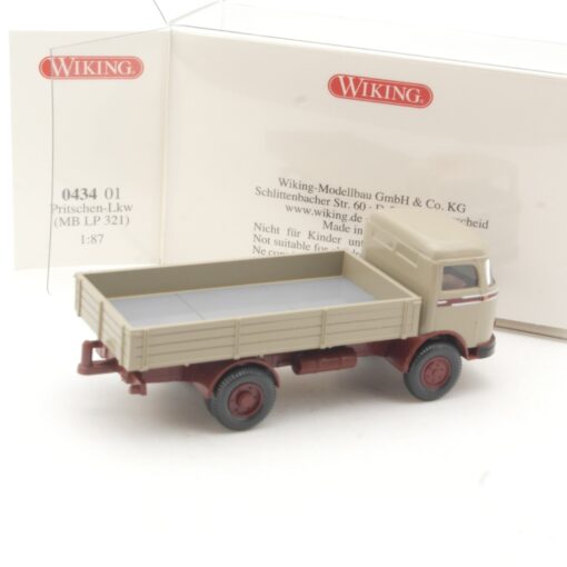 Wiking 1:87 0434 01 MB LP 321 Pritschen-LKW in OVP RR2740 – Bild 3
