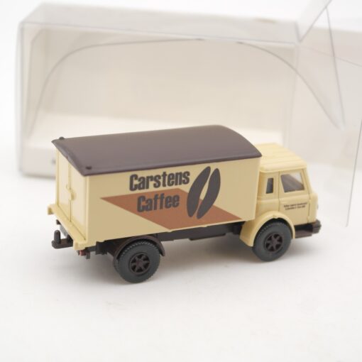 Wiking 1:87 0446 02 International Harvester Koffer-LKW Carstens in OVP RR1919 – Bild 3