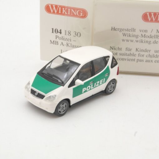 Wiking 1:87 104 18 30 MB A Klasse Polizei in OVP QR6691